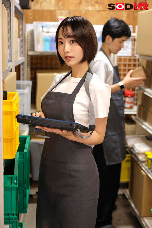 【VR】【8K】仕分け作業中にムラついたら、即ヌイてくれる倉庫パートの若妻Nさん。││ハイクオリティVR│13dsvr01864