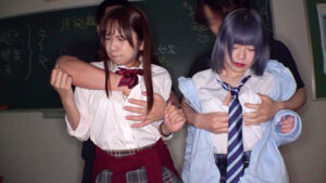 ネムラセリーク動画03～制服女編～│るるちゃ。・小鈴みかん・天然美月（天然かのん）│4K│h_1711docd00080