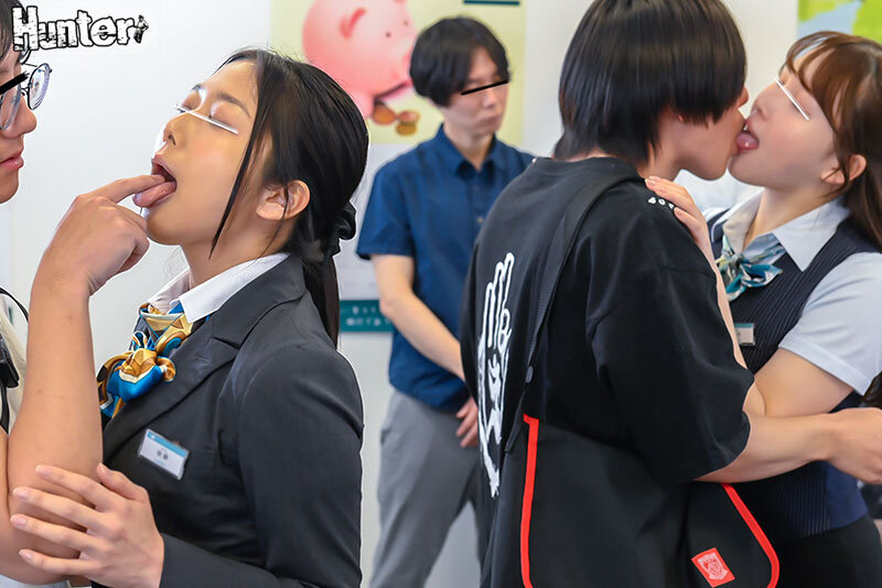 だれとでも定額挿れ放題 銀行編4 その地方銀行はお金以外に、おち○ちんも銀行内の職員なら営業時間中は誰にでも出し挿れ自由、挿れ放題！││ハイビジョン│huntc00231