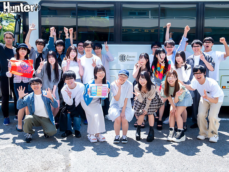 huntc00292│だれとでも定額挿れ放題！4周年記念SP！宿泊パックツアー編 月々定額料金を支払えばバス＆ホテルで何泊でも何発でも出来ちゃう夢の大乱交…││4時間以上作品