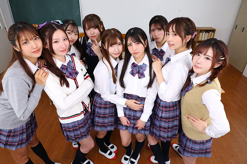 【VR】【8K VR】3年H組ハーレム美少女祭り！ 全員と生中出し放題SP学園祭！│那賀崎ゆきね・沙月恵奈・木下ひまり（花沢ひまり）│4時間以上作品│urvrsp00492
